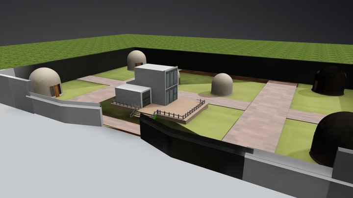 Proyecto hoteles geodomicos 2016 3D Model