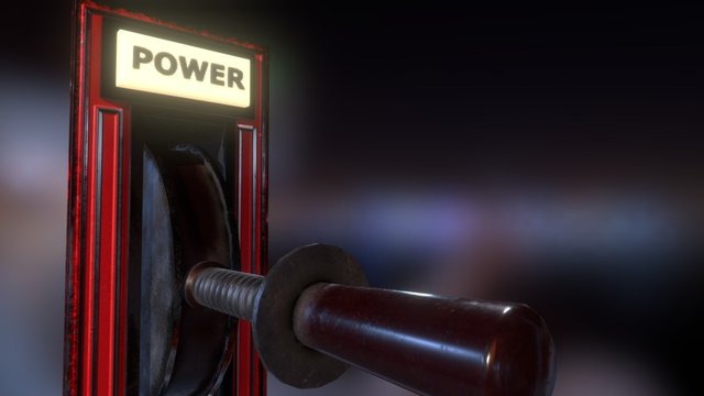 Pitstop Power Switch 3D Model