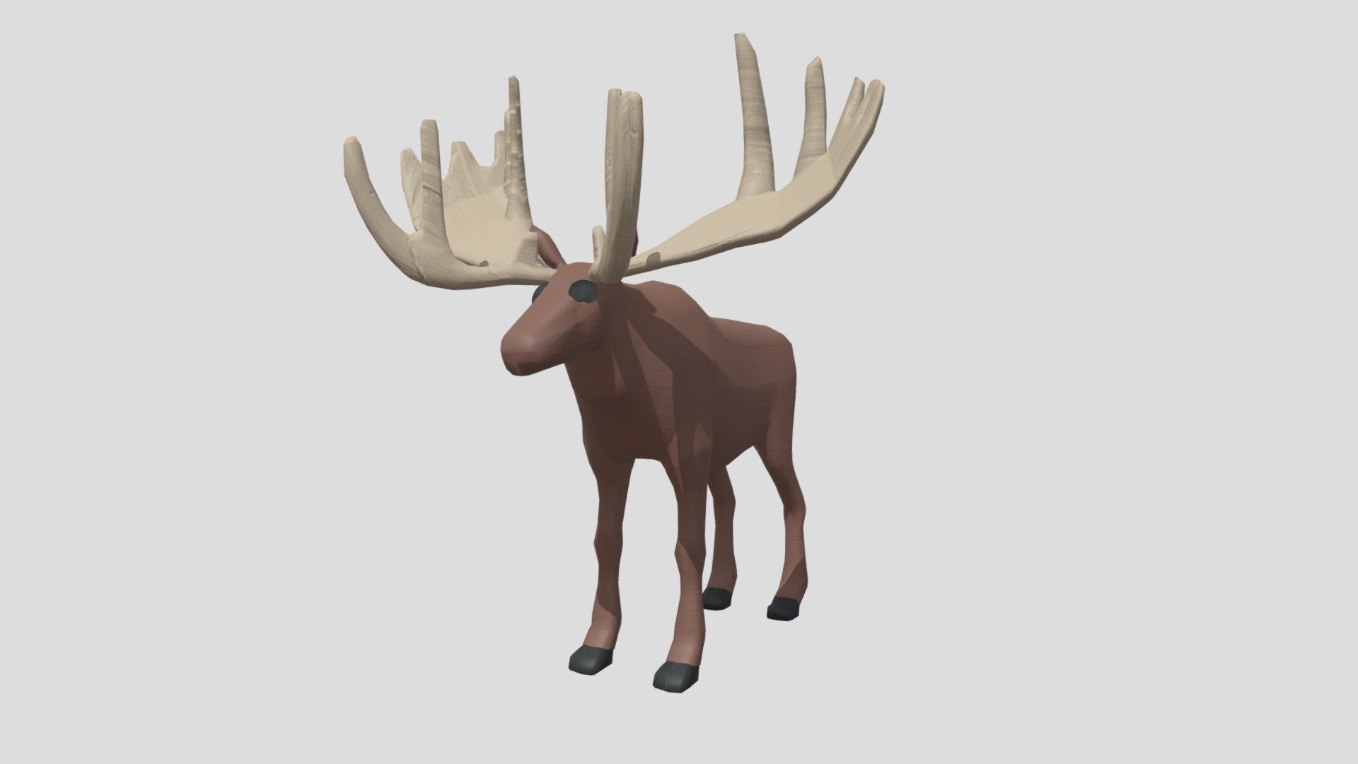 Yunoia: Moose - 3D model by jblask [c7d38c3] - Sketchfab