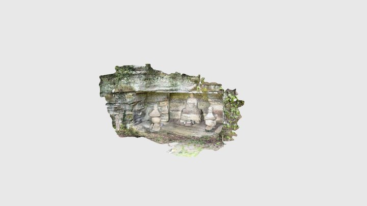 鎌倉地蔵やぐら 3D Model