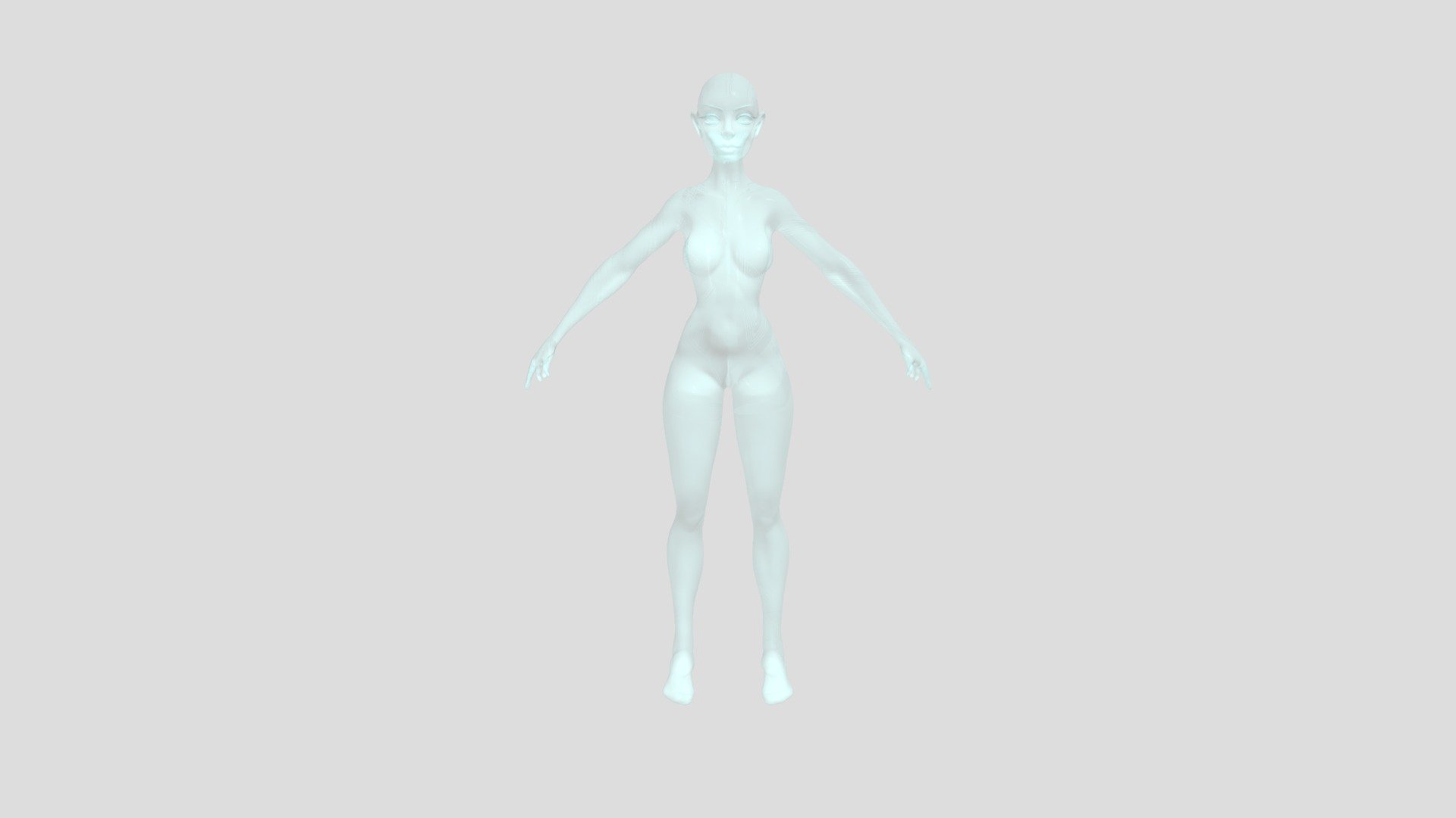 Transparent Woman - Download Free 3D model by tokaidogamer1 [c7d40e1 ...