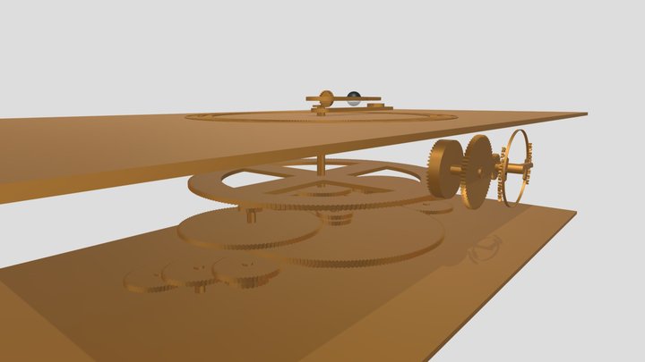 The Antikythera Mechanism 3D Model