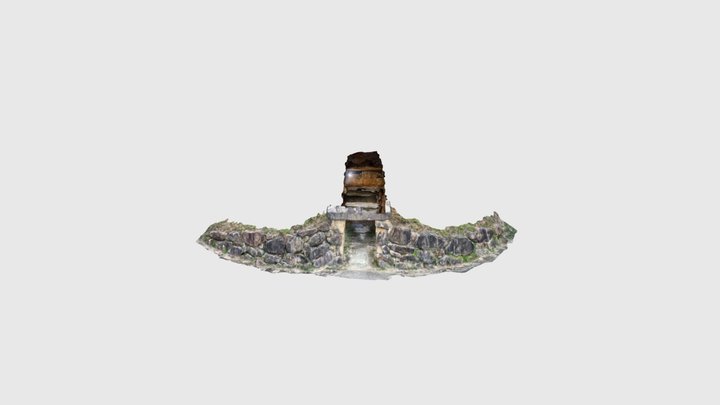 宮山二号墳 (野洲市) 石室 石棺 3D Model