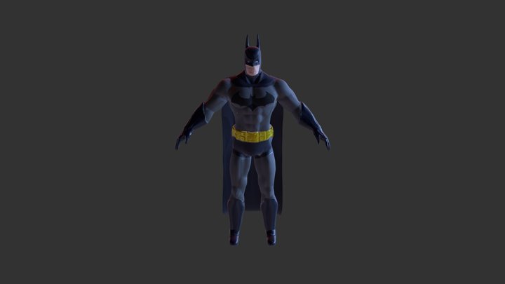 Batman (Pose A) 3D Model