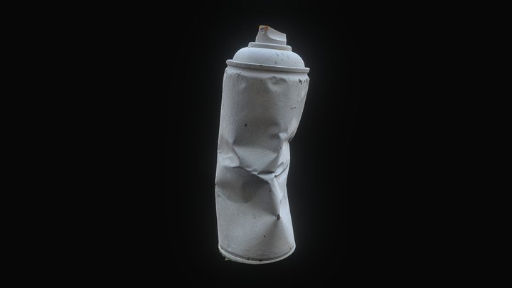 Spray Can 3D Model