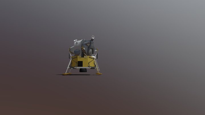 Nasa lunar module 3D Model