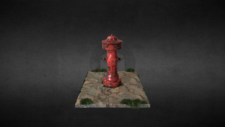 FireHydrant 3D Model