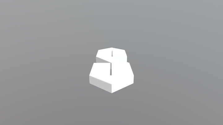 The School S Sign 3D Model
