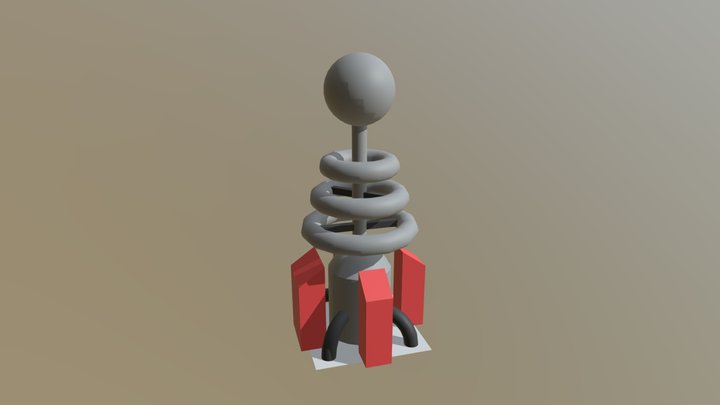 Tesla Coil 3D Model