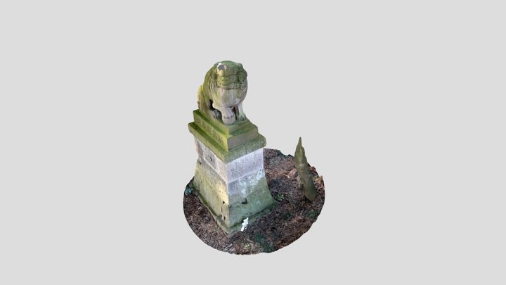 Komainu 3D Model