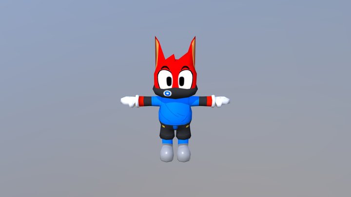 Low ploy Marco 3D Model