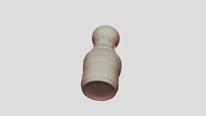 Naruto Bottle. Scanned with Revopoint Pop 2 3D Model