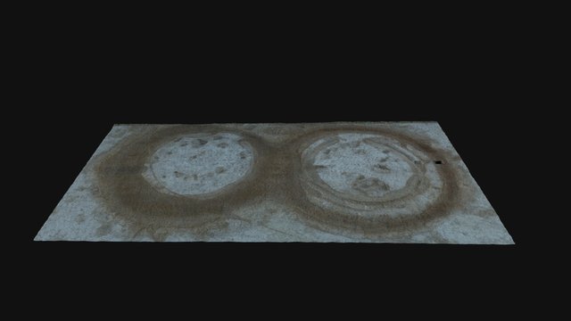Bulford Ring Ditches 3D Model
