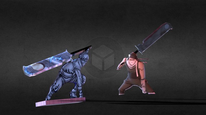 Zabuza's Sword 3D Model