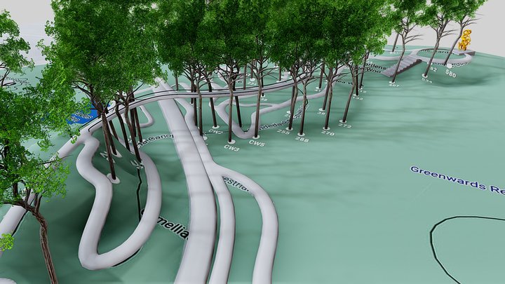 Order Productions - ATL Botanical Garden VR Map 3D Model