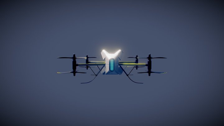 Drone 3D Model