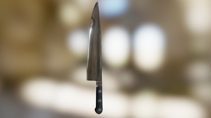 Cooking Knife 3D Model
