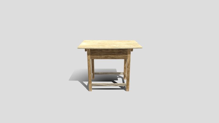 VR Ready Table 3D Model