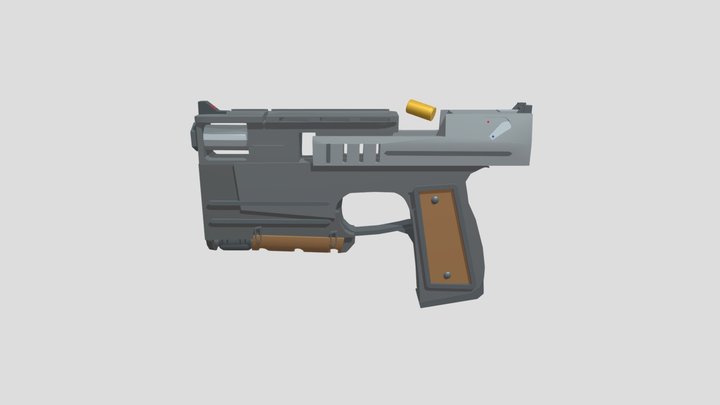 Fallout 10mm 2.0 3D Model