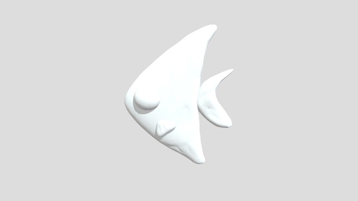 小黄鱼 3D Model