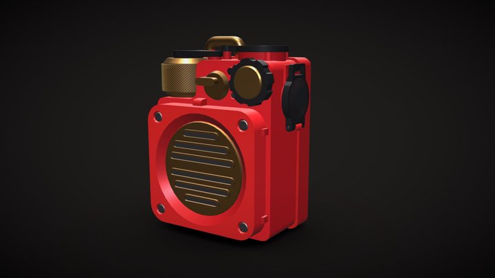 Portable Speaker [XYZ Course Work] 3D Model