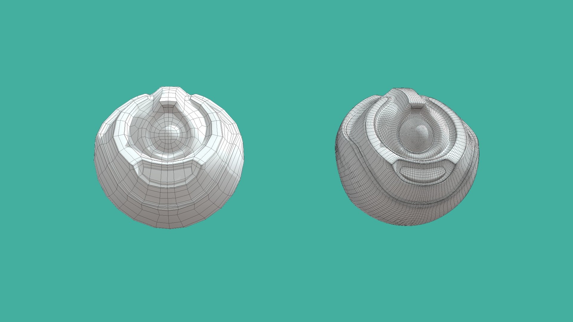 The Robo-Orb Retopology