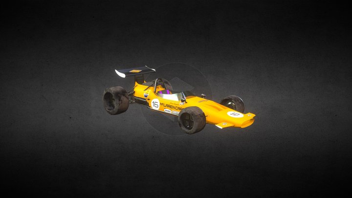 Mclaren m14a Formula 1 3D Model