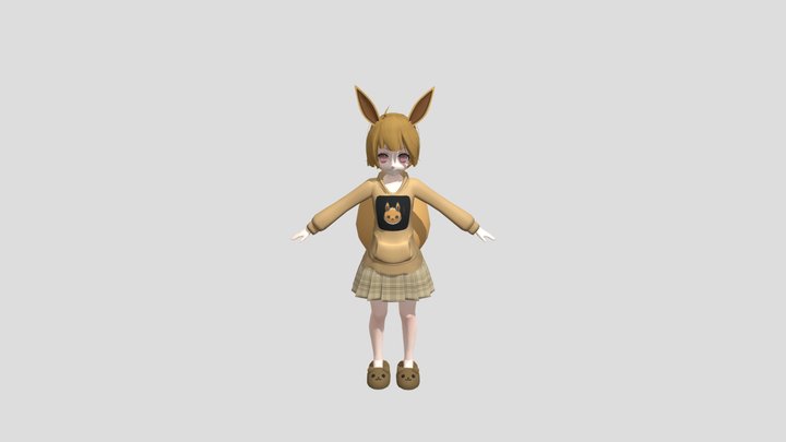 Human-eevee[1] 3D Model