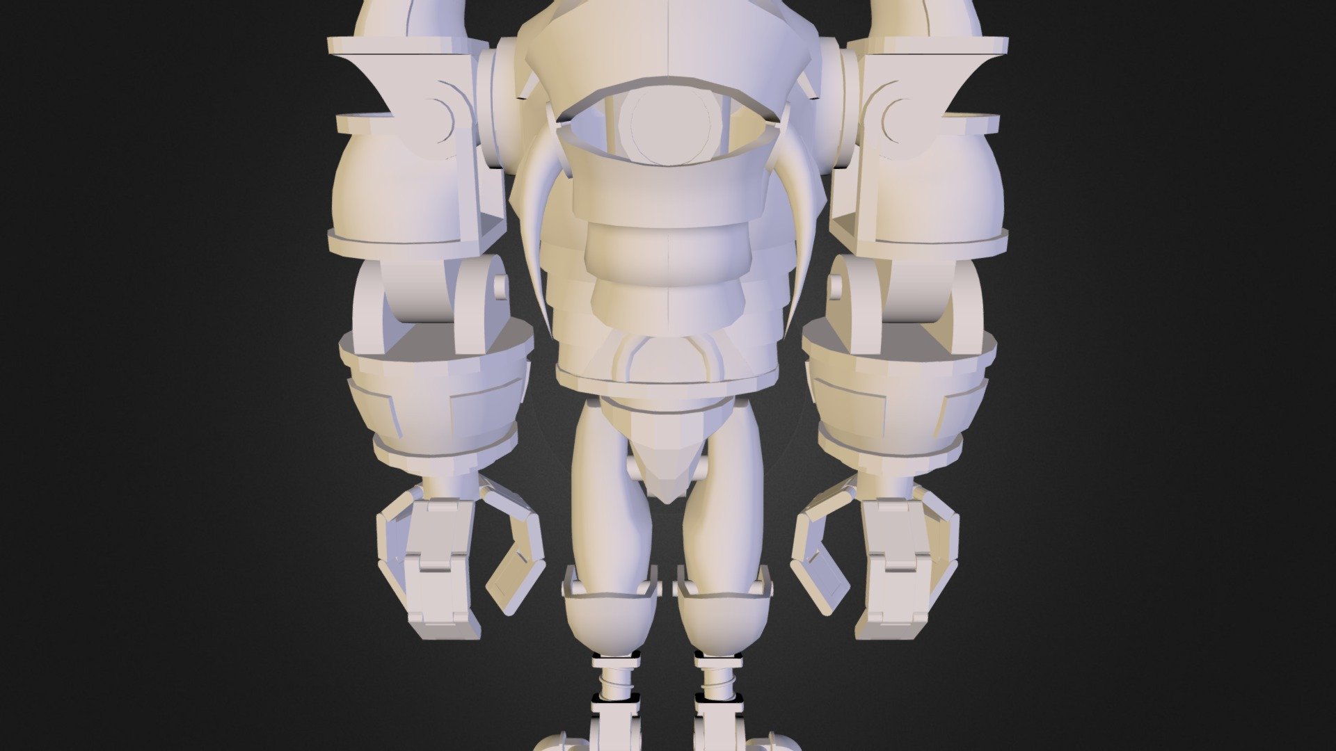 Mech - 3D model by swattona [c7dfa27] - Sketchfab