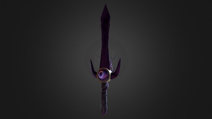 Mystical Eye Sword! 3D Model