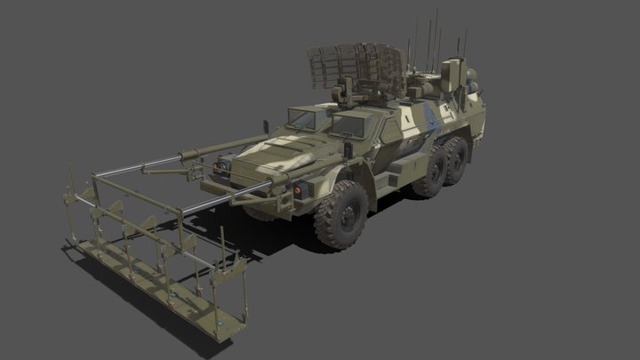 Listva 3D Model