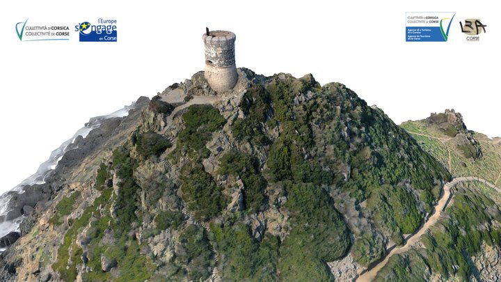 Tour de la Parata 3D Model
