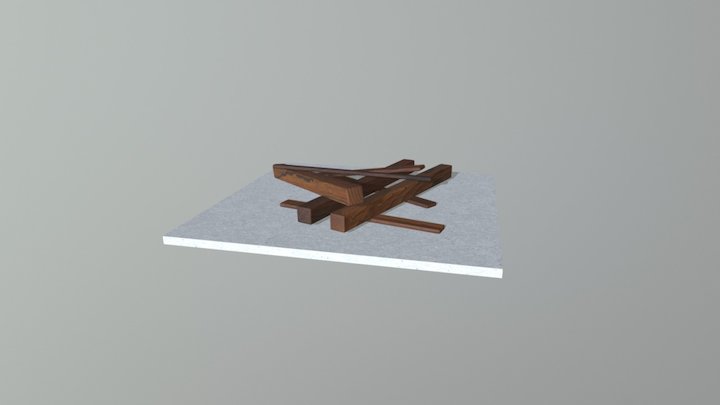 Woodpile 01 3D Model