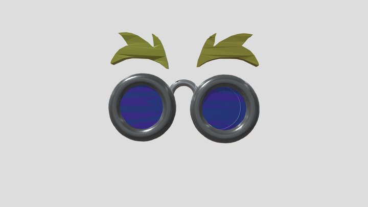 Fidgel's glasses (prototype) 3D Model