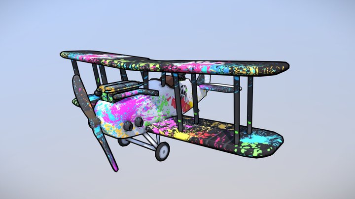 The Flying Circus - Plane 3D Model