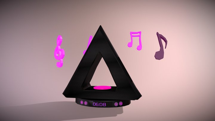 GLU BOCINA INTELIGENTE 3D Model