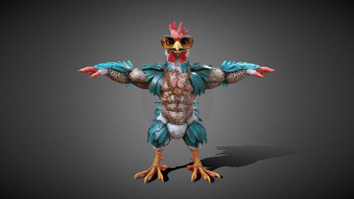 Bro Chicken – Modello 3D gratuito STL