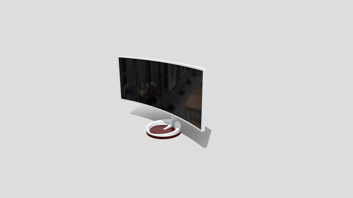 PC Monitor 3D Model