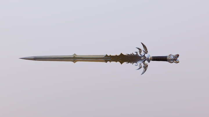 Valkyrie's Warblade 3D Model