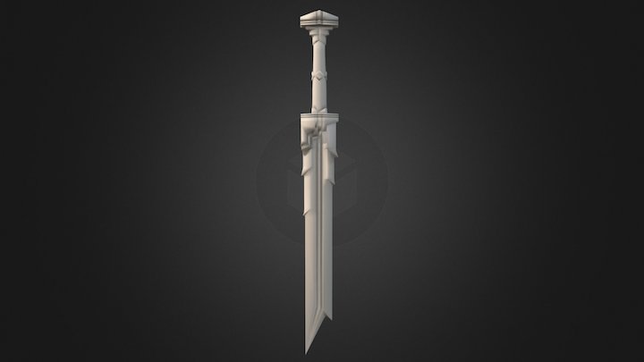LoTR: Dwarven Sword 3D Model