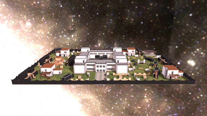COD YANDERE KING NUKETOWN SPEEDBALL SHIPMENT 3D Model