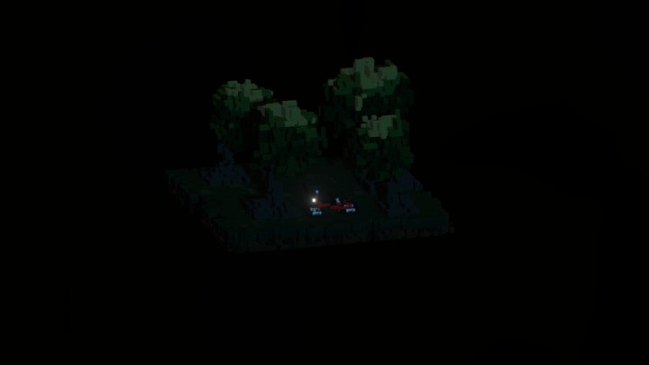 Stranger Things Will Byers Bike (Voxel) 3D Model