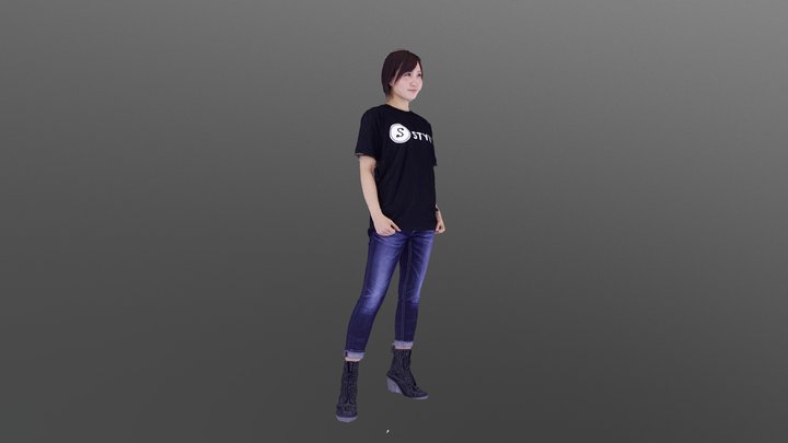 Aimi Sekiguchi Free 3D model 3D Model