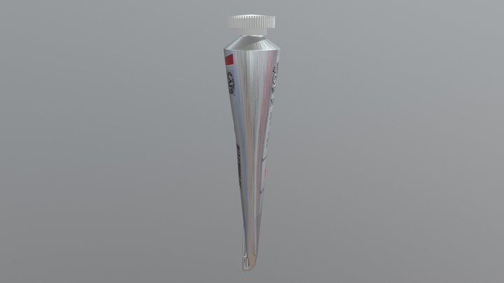 Winsor Newton Paint-tube 3D Model