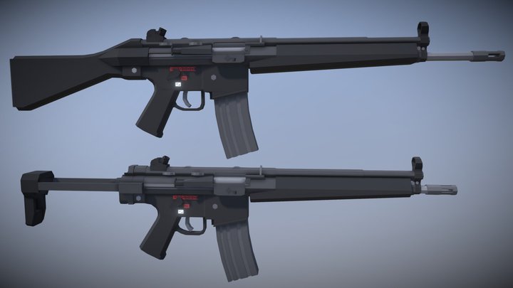 HK G41 / G41K 3D Model