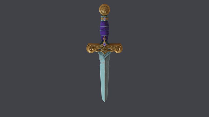[Student work] Epic sword 3D Model