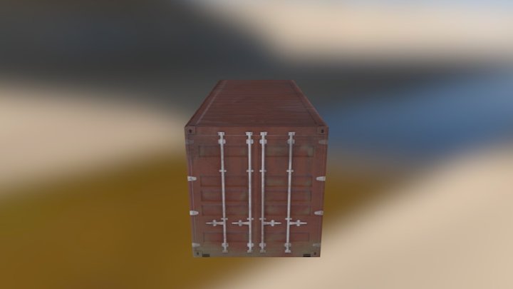 Shipping Container Assignment 3D Model