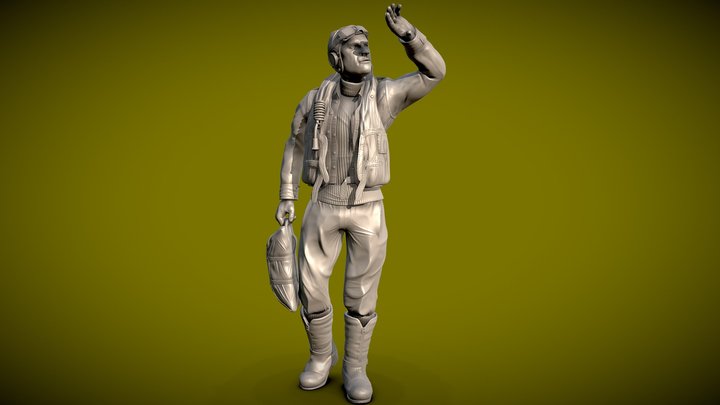 Pilot Battle of Britain - 3d printable