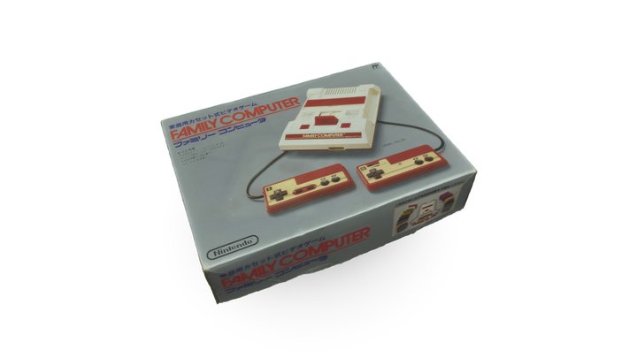 Nintendo Entertainment System (NES) 3D Model