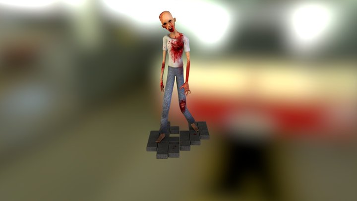 Zombie 3D Model